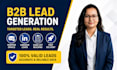 do b2b lead generation, lead research and lead collection