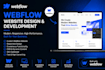 design and develop a custom webflow website or ecommerce store