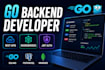 develop rest apis and backend applications using golang