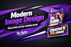 design clean and modern visuals