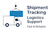track shipments and provide supply chain support