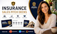 insurance sales deck designer, financial protection presentation, proposal slide