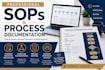 create professional sops and process documentation