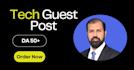 do technology guest post on high da website