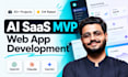 develop ai saas mvp and ai web application