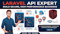 develop secure restful API in laravel or node js and fix bugs