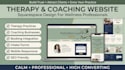 create squarespace therapy and coaching website design
