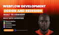 build website, webflow website, figma to webflow, ecommerce website, cms setup