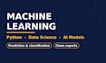 creare modelli di machine learning e data science in python