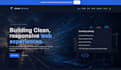 build a responsive HTML, CSS, javascript website
