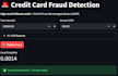 build credit card fraud detection model streamlit dashboard
