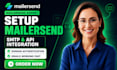 setup mailersend smtp mailersend api integration mailersend authentication