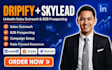 setup dripify linkedin sales outreach b2b prospecting skylead campaign