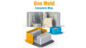 create 3d printable mold, rubber silicone injection chocolate for manufacturing