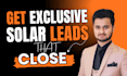 generate exclusive solar leads with facebook lead generation ads