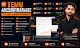 create and manage your temu seller account professionally