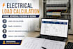 do electrical load calculation and panel schedule design