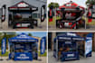design custom canopy tent, table cover and feather flag