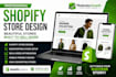 do shopify store redsign shopify website and shopify dropshipping store