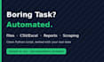 write a python automation script for files, data or apis
