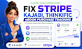 fix stripe kajabi webhook thinkific meta pixel capi ebook purchase tracking