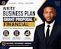 write business plan grant proposal and financial
