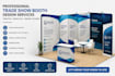design a professional trade show booth and exhibition stand
