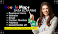 do lead scraping, google maps data extraction, and b2b lead generation