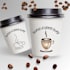 design custom coffee cup sleeves and packaging design