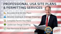 create site plans, grading drawings and permit plot plans