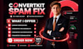 fix covertkit deliverability convertkit spam fix domain authentication dns setup