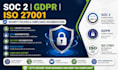 create soc 2 security policies, gdpr and iso 27001 documentation