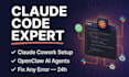 claude cowork ai agent claude consultant claude trainer claude setup claude code
