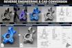 do reverse engineering and convert stl to step cad model