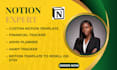 design notion template, notion dashboard, notion system