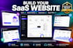 build saas multipage website from scratch with user authentication, admin panel