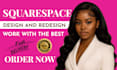 squarespace website design squarespace website redesign square website design