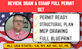 licensed engineer,permit ready building permit, USA licensed architect, pe stamp
