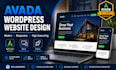 setup wordpress avada theme