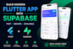 build a flutter app with supabase authentication