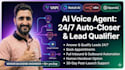 build an ai receptionist that ans calls books appointments