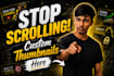 create viral youtube thumbnails that boost CTR fast