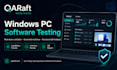test your windows software on real pcs and provide QA feedback