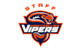 design minimal ice hockey team vipers logo