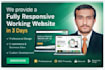 build fully responsive SEO friendly working website in just 3 days