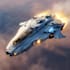 draw sci fi spaceship concept art or vehicle design