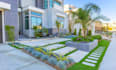 design front yard backyard patio garden 3d landscape rendering