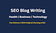 write SEO blog posts on health, business, and tech