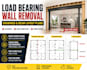 create load bearing wall removal drawings and beam layout plans