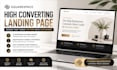 design a high converting responsive squarespace landing page